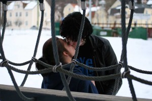 The kiss